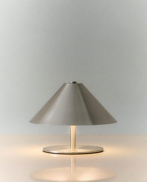 Chrome Table Lamp